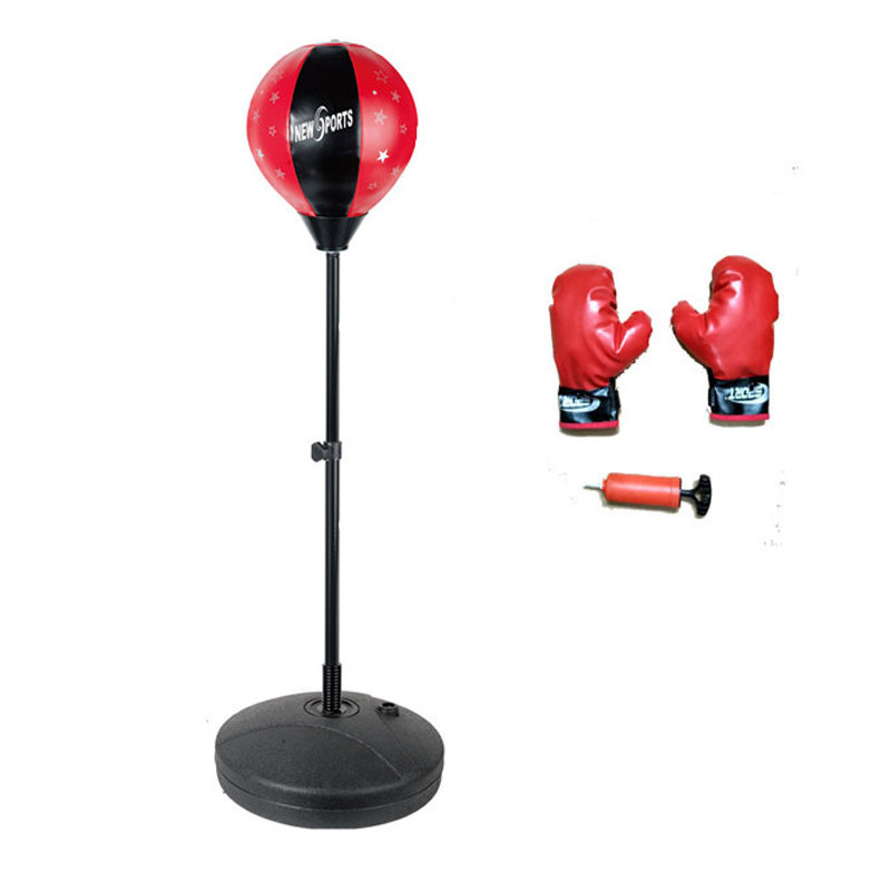 Children boxing gloves indoor and outdoor fitness toy adult Vertical boxing sandbag toy boy gift