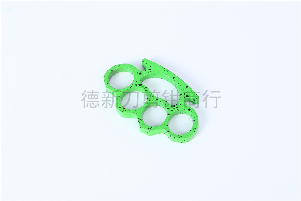 Tiger Finger Boxing Gloves Four-Finger Legal Self-Defense Weapon Hand Chapelet Ring Defense Fighting Supplies Hand Buckle Finger Holder