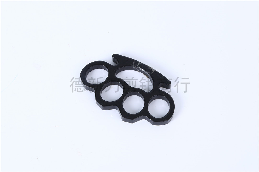 Tiger Finger Boxing Gloves Four-Finger Legal Self-Defense Weapon Hand Chapelet Ring Defense Fighting Supplies Hand Buckle Finger Holder