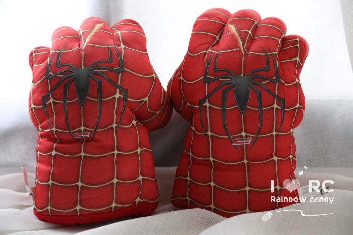 Spider Man Doll Avengers Hulk plush toy boxing gloves