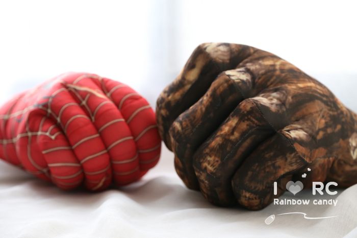 Spider Man Doll Avengers Hulk plush toy boxing gloves