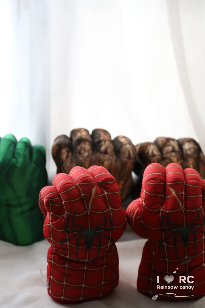 Spider Man Doll Avengers Hulk plush toy boxing gloves