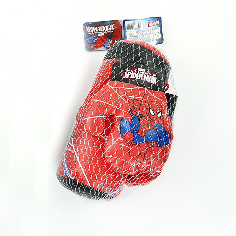 Cross-Border Hot Avengers Boxing Gloves Toys Children&#039;s Spider-Man Mini Boxing Glove Set Stall Toys