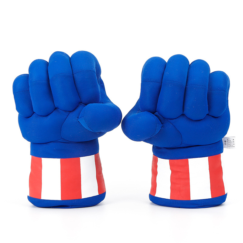 Boxing gloves Green Fist live Boxing gloves spiders Fist warrior Fist Hulk stuffed toy manufacturer direct sale