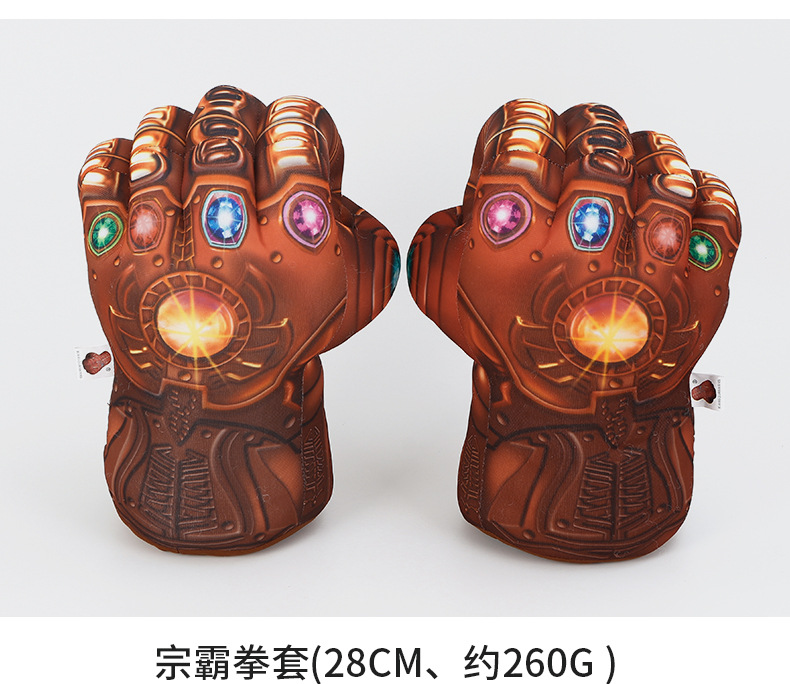 Boxing gloves Green Fist live Boxing gloves spiders Fist warrior Fist Hulk stuffed toy manufacturer direct sale