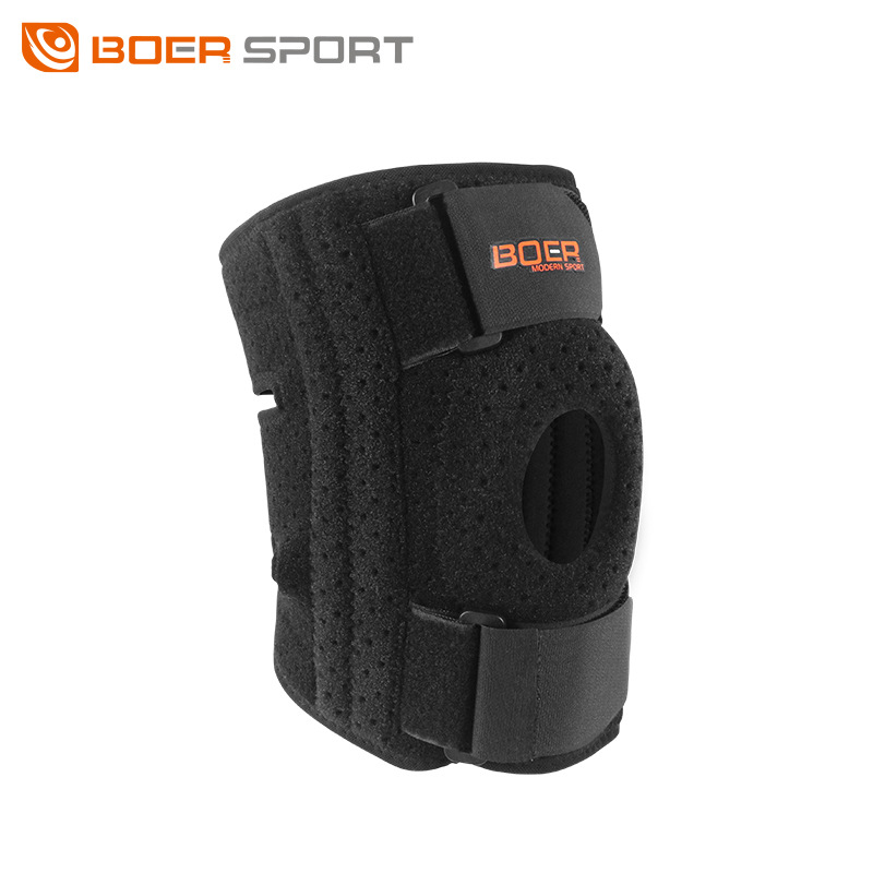 Outdoor Running Cycling Silicone Shock Absorption Professional Kneecap Men Women Mountaineering Sports Spring Support Breathable Kneecap Manufacturer