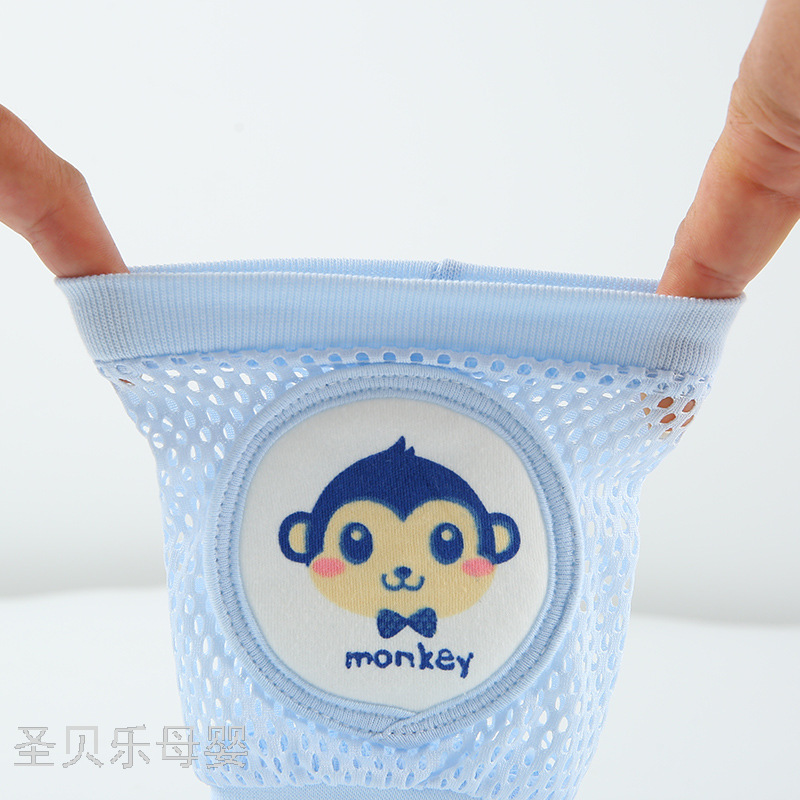 Baby Anti-Fall Kneecap Children Toddler Mesh Kneecap Terry Thickened Warm Children&#039;s Knee Pad Baby Foot Sock