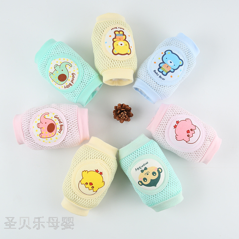 Baby Anti-Fall Kneecap Children Toddler Mesh Kneecap Terry Thickened Warm Children&#039;s Knee Pad Baby Foot Sock