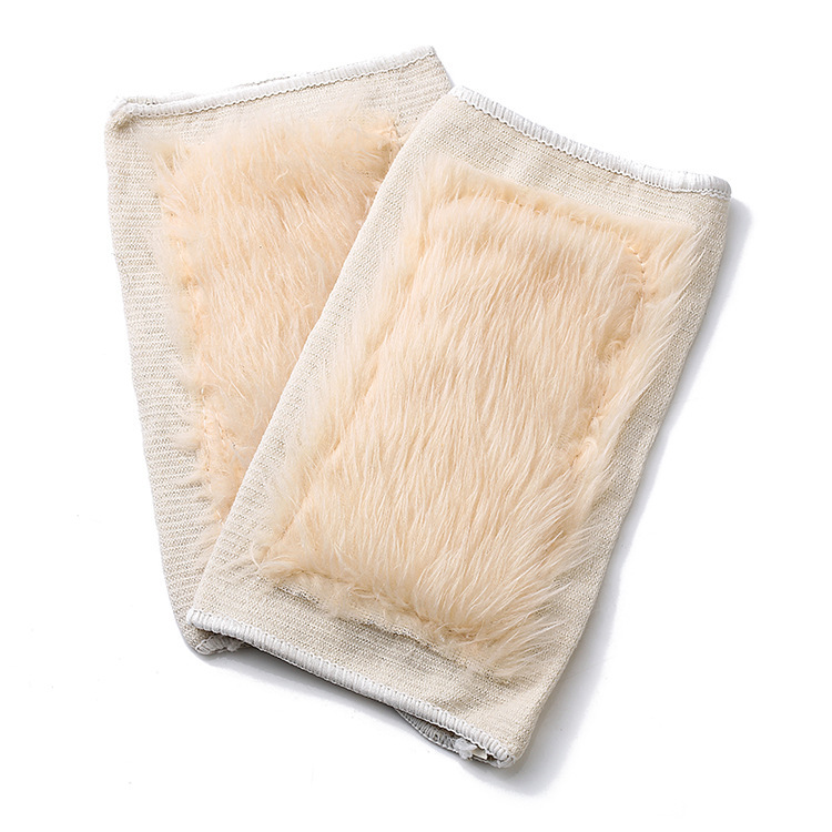 Factory Express Wool-like Thickened Warm Kneecap Cycling Kneecap Unisex Thickened Kneecap 2 Pack Wholesale