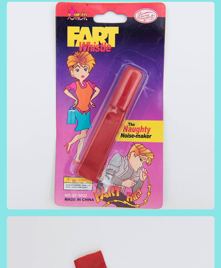 Cross-Border Foreign Trade Trick Props Fart Whistle April Fool's Day Spoof Fart Sound Trick Fart Whistle