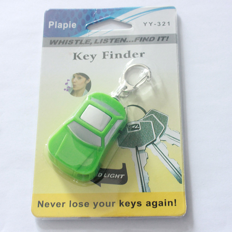 Car whistle key missing object finder, audio voice control key finder