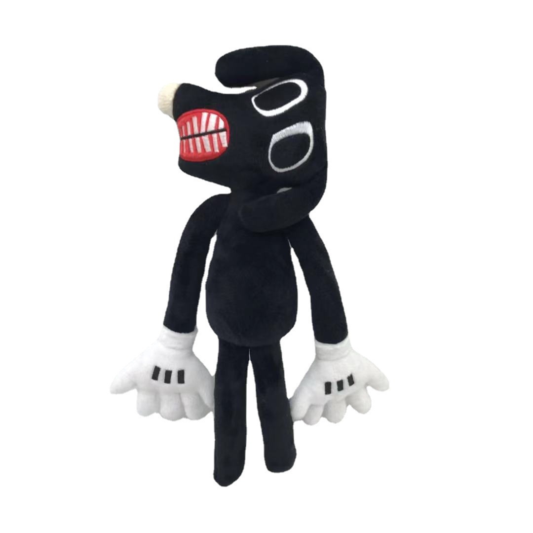 Siren Head Plush Siren Head Steam Whistle Person Alarm Head Black Cat Monster Plush Toy