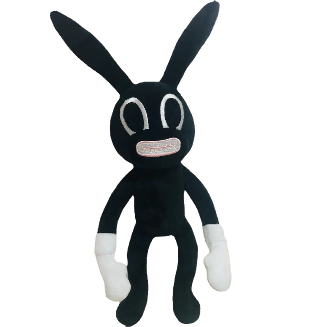 Siren Head Plush Siren Head Steam Whistle Person Alarm Head Black Cat Monster Plush Toy