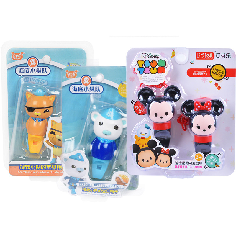 Octonauts Music Toys Whistle Children&#039;s Musical Instrument Gifts Kindergarten Cartoon with Lanyard Early Education Gifts