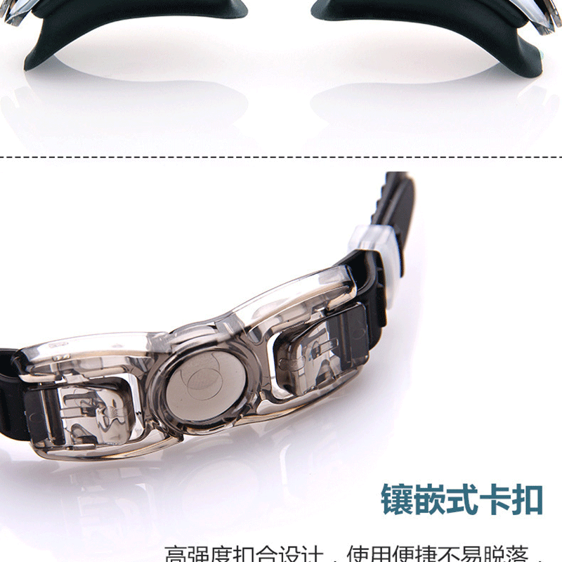 Swimming Glasses Silicone Transparent Swimming Goggles Unisex Swimming Goggles Plain Light Diving Mask Swimming Equipment Factory Direct Sales