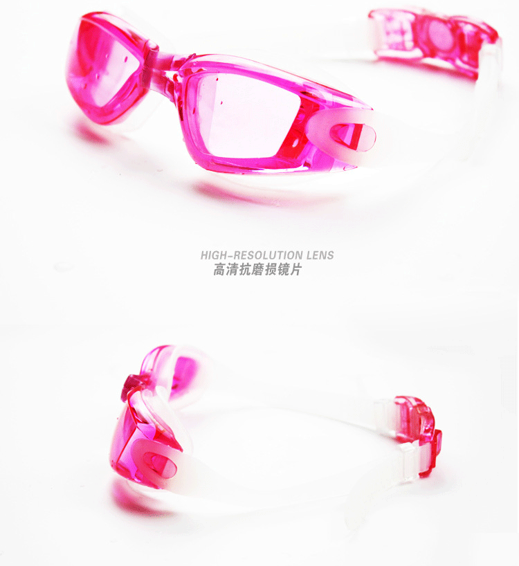 Swimming Glasses Silicone Transparent Swimming Goggles Unisex Swimming Goggles Plain Light Diving Mask Swimming Equipment Factory Direct Sales