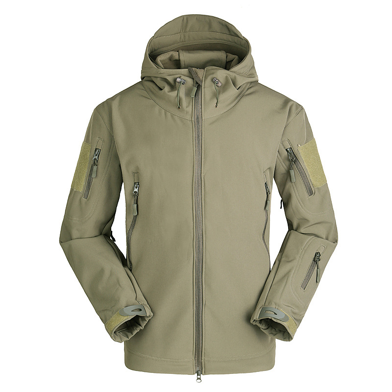 Men's Shell Jacket Fleece Outdoor Jacket Warm Cycling Clothing Winter Men's Shell Jacket Fleece Outdoor Jacket Warm Cycling Clothing Winter