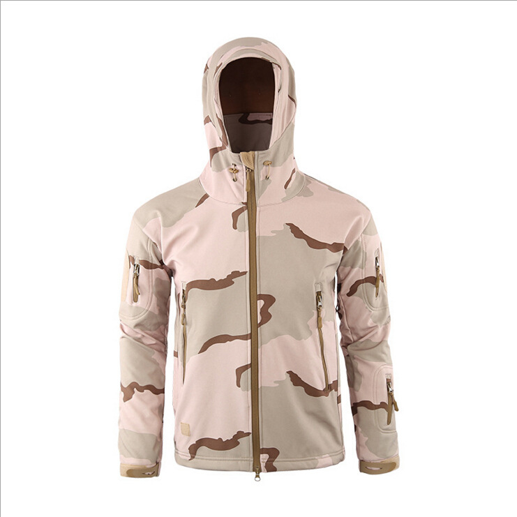 Men's Shell Jacket Fleece Outdoor Jacket Warm Cycling Clothing Winter Men's Shell Jacket Fleece Outdoor Jacket Warm Cycling Clothing Winter
