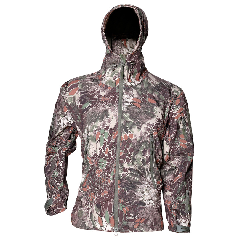 Men's Shell Jacket Fleece Outdoor Jacket Warm Cycling Clothing Winter Men's Shell Jacket Fleece Outdoor Jacket Warm Cycling Clothing Winter