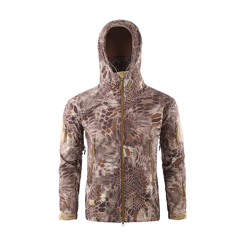 Men's Shell Jacket Fleece Outdoor Jacket Warm Cycling Clothing Winter Men's Shell Jacket Fleece Outdoor Jacket Warm Cycling Clothing Winter