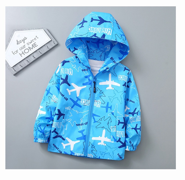 2022 Children's New Coat Boys and Girls Spring and Autumn Outdoor Shell Jacket Children Cartoon Jacket Children's Tops 2022 Children's New Coat Boys and Girls Spring and Autumn Outdoor Shell Jacket Children Cartoon Jacket Children's Tops