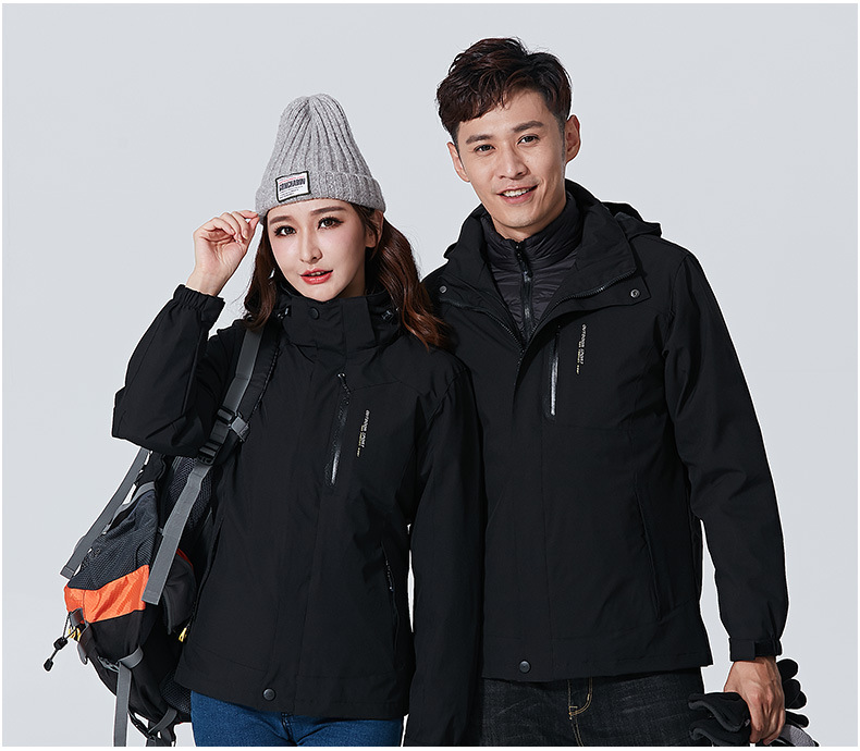 Couple Men's Assault Jacket Fashion Brand Three-in-One Detachable Two-Piece down Thermal and Windproof Waterproof Outdoor Mountaineering Clothing Couple Men's Assault Jacket Fashion Brand Three-in-One Detachable Two-Piece down Thermal and Windproof Waterproof Outdoor Mountaineering Clothing