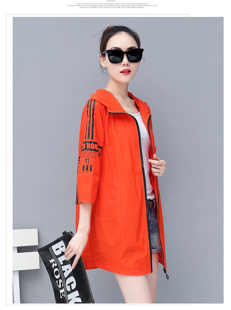 New Summer Sun Protective Clothes Women's Mid-Length Thin Cardigan Jacket Long-Sleeved Outdoor Sun-Protective Clothing Printing Loose Sun-Protection Shirt New Summer Sun Protective Clothes Women's Mid-Length Thin Cardigan Jacket Long-Sleeved Outdoor Sun-Protective Clothing Printing Loose Sun-Protection Shirt