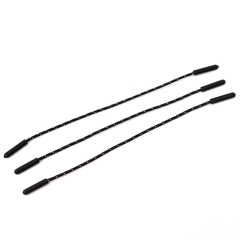 Outdoor Backpack Jacket Sports Pants Double-Headed PVC Plastic Zipper Rope Black Injection Pull Head in Stock Wholesale Outdoor Backpack Jacket Sports Pants Double-Headed PVC Plastic Zipper Rope Black Injection Pull Head in Stock Wholesale