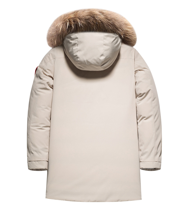 2021 New White Duck down Jacket Men's Thickened Hooded Fur Collar Warm Large Size Casual Jacket Outdoor Cold Protective Clothing 2021 New White Duck down Jacket Men's Thickened Hooded Fur Collar Warm Large Size Casual Jacket Outdoor Cold Protective Clothing