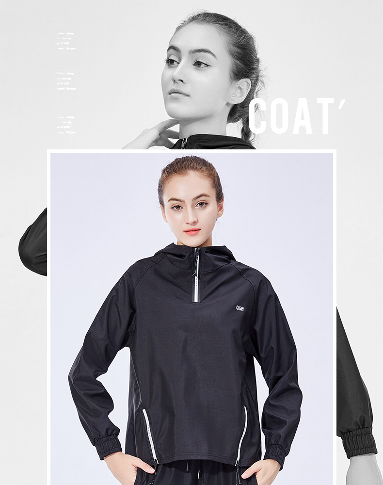 Outdoor wear long-sleeved, loose, casual hooded blazer smock for women's running jacket New fall 2019 outdoor wear long-sleeved, loose, casual hooded blazer smock for women's running jacket Outdoor wear long-sleeved, loose, casual hooded blazer smock for women's running jacket New fall 2019 outdoor wear long-sleeved, loose, casual hooded blazer smock for women's running jacket