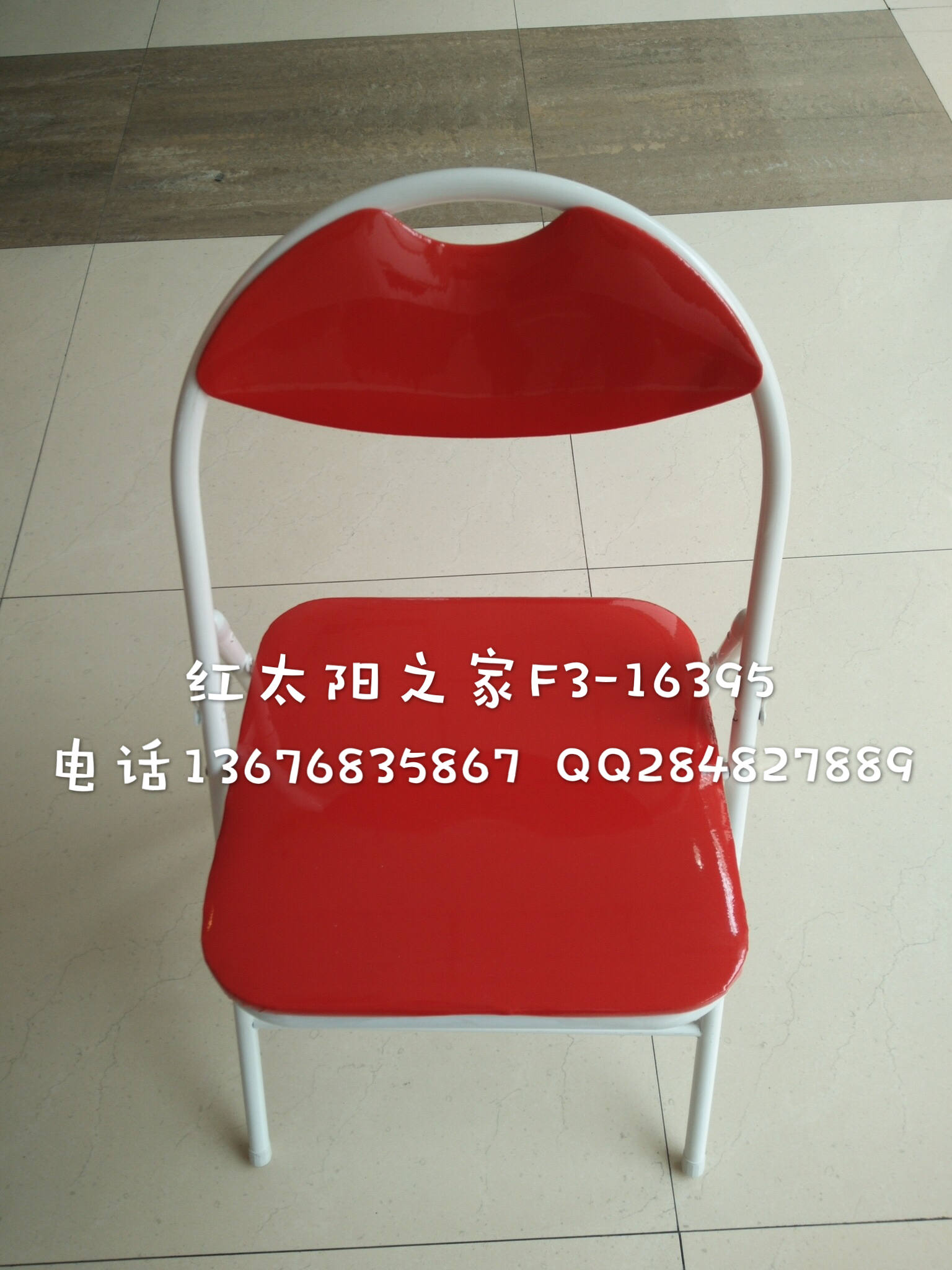 European style elegant restaurant living room cafe leisure seat folding chair