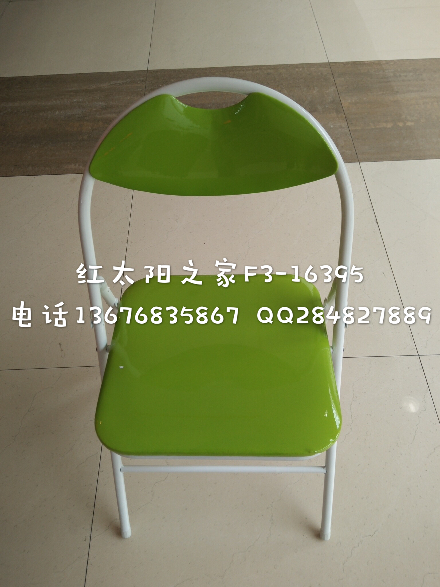 European style elegant restaurant living room cafe leisure seat folding chair