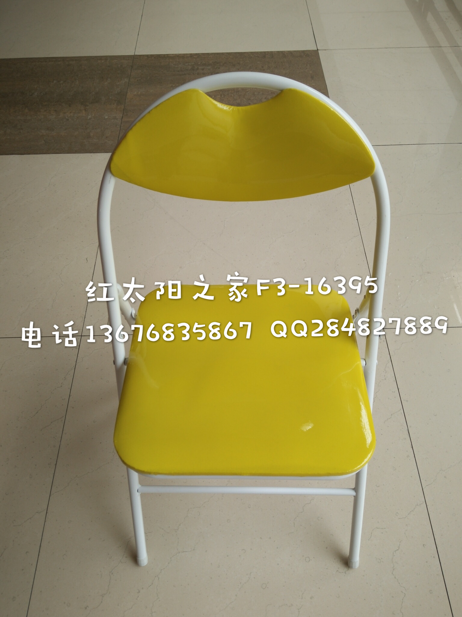 European style elegant restaurant living room cafe leisure seat folding chair