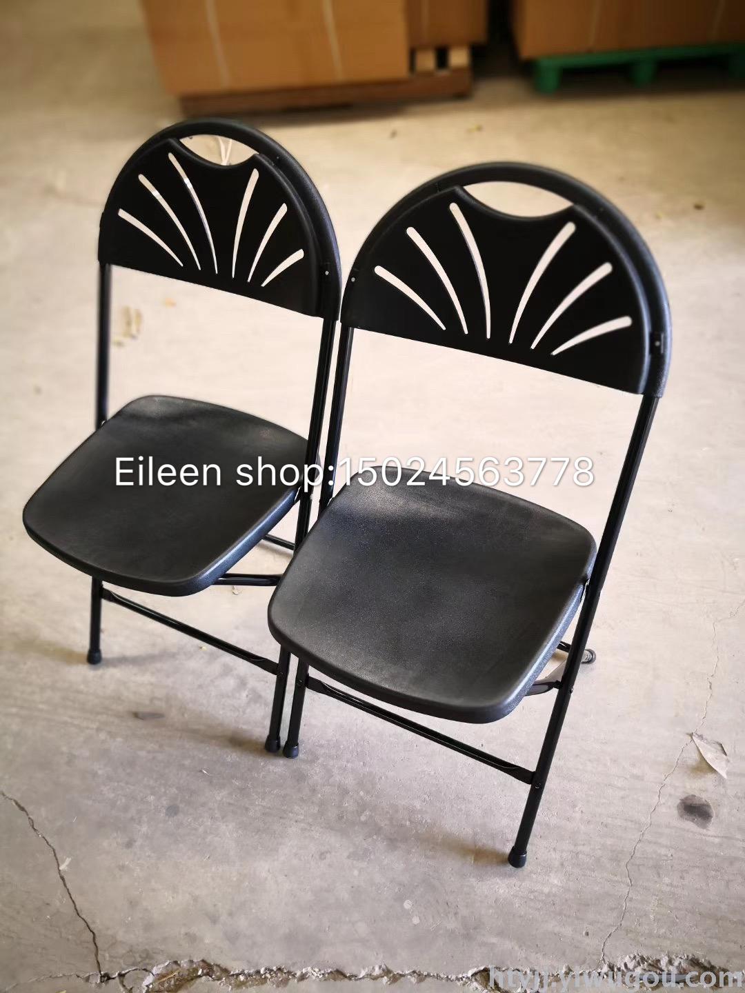 Plastic folding chair conference chair back will understand the venue leisure chair office chair