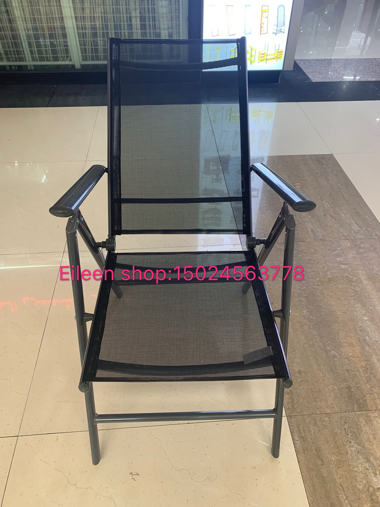 Picnic chair portable folding chair backrest folding outdoor lounge chair lunch chair lounger comfortable chair
