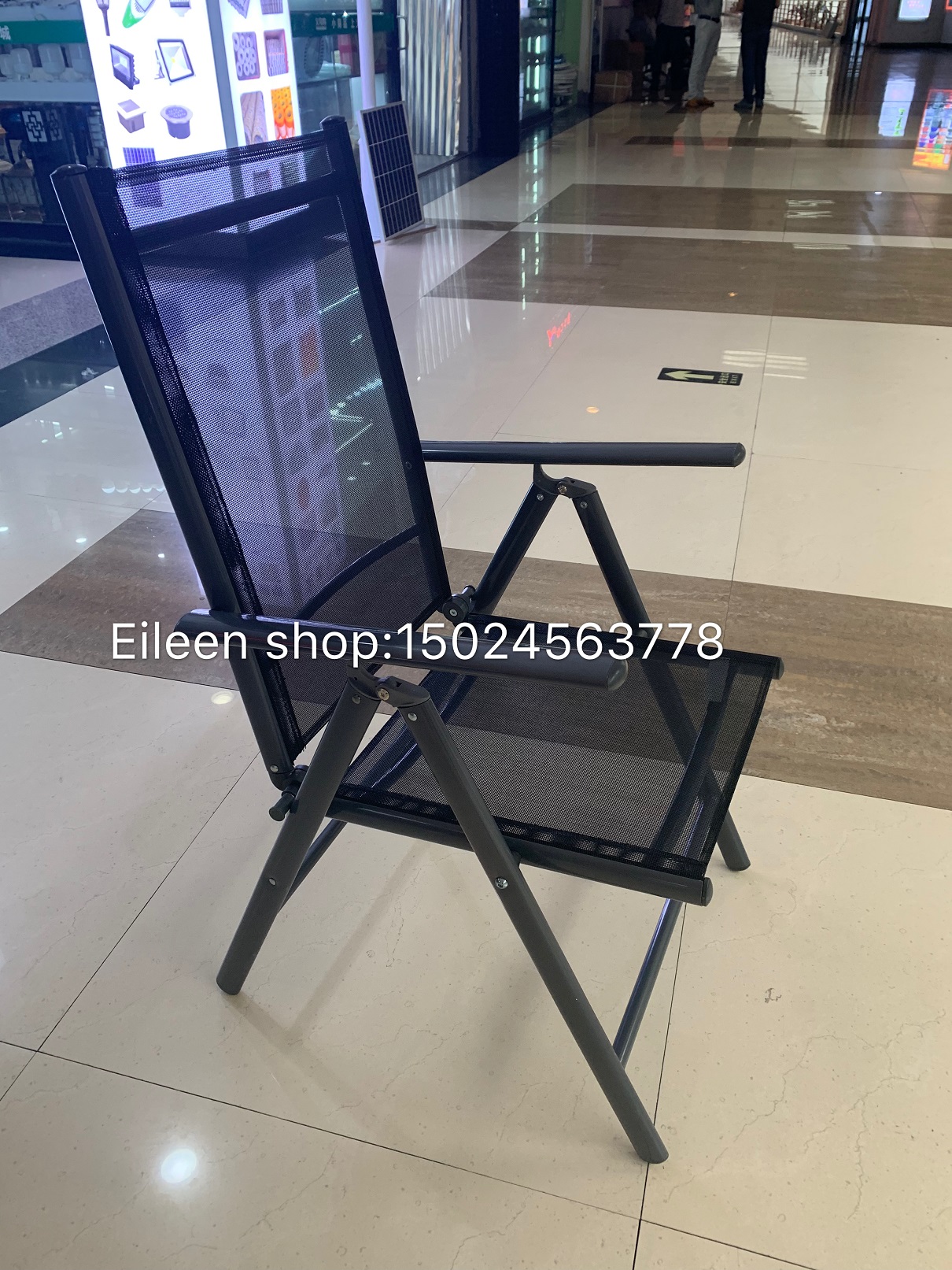 Picnic chair portable folding chair backrest folding outdoor lounge chair lunch chair lounger comfortable chair