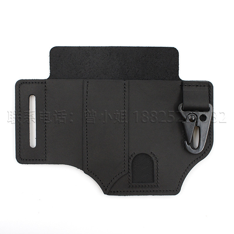 Stock Cowhide EDC Tactical Tool Leather Sheath Outdoor Survival Flashlight Pen Storage Waist Bag SelfDefense Waist Bag Stock Cowhide EDC Tactical Tool Leather Sheath Outdoor Survival Flashlight Pen Storage Waist Bag SelfDefense Waist Bag