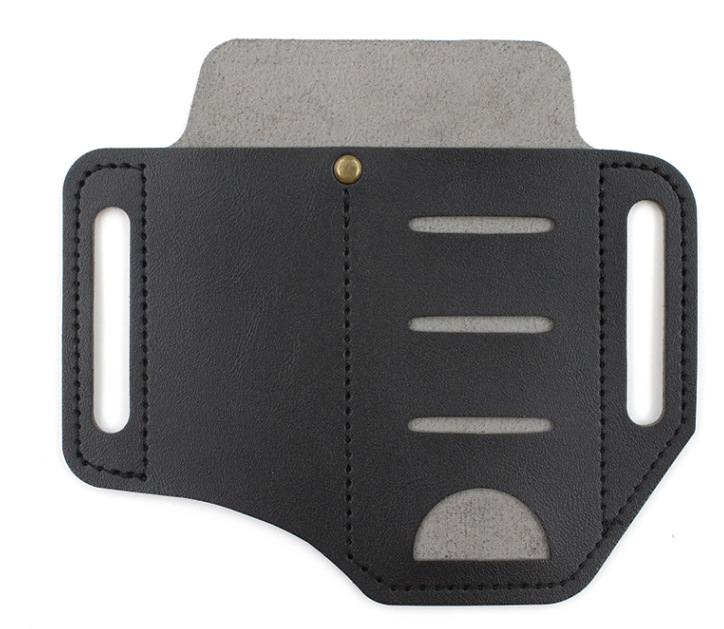 Stock Cowhide EDC Tactical Tool Leather Sheath Outdoor Survival Flashlight Pen Storage Waist Bag SelfDefense Waist Bag Stock Cowhide EDC Tactical Tool Leather Sheath Outdoor Survival Flashlight Pen Storage Waist Bag SelfDefense Waist Bag