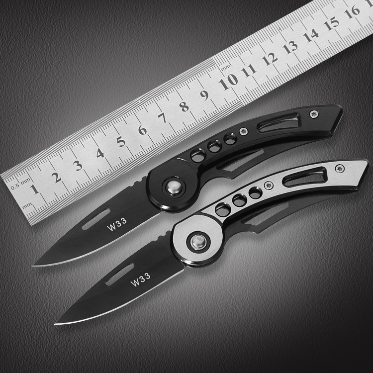 Knife Outdoor MultiFunction Knife Portable Knife Outdoor Survival Folding Knife SelfDefense Mini Fruit Knife W33