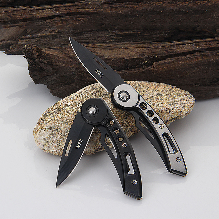 Knife Outdoor MultiFunction Knife Portable Knife Outdoor Survival Folding Knife SelfDefense Mini Fruit Knife W33
