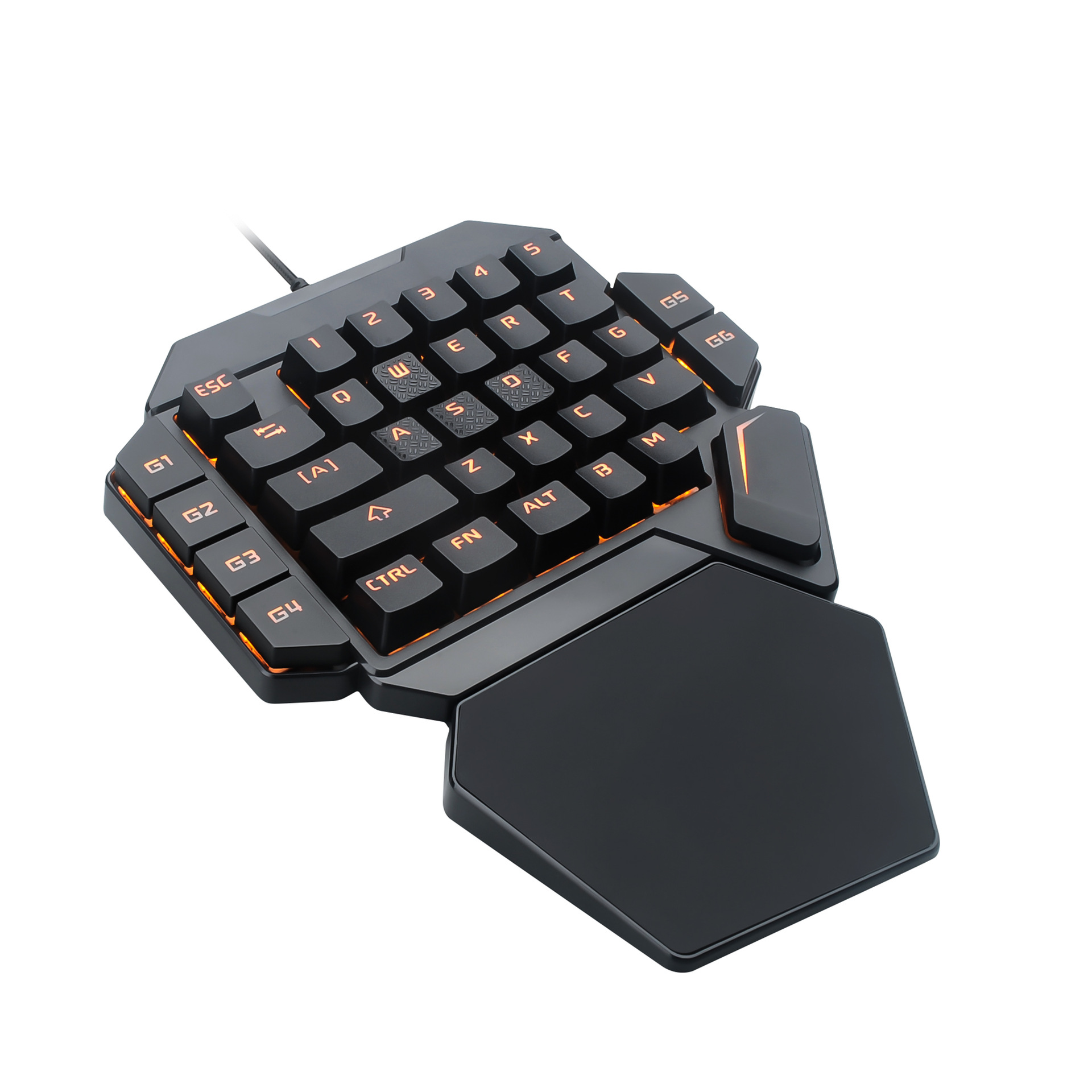 Applicable to PS4 Exclusive for Cross-Border Chicken-Eating One-Hand Keyboard King Glory Lol Jesus Survival Game Keyboard