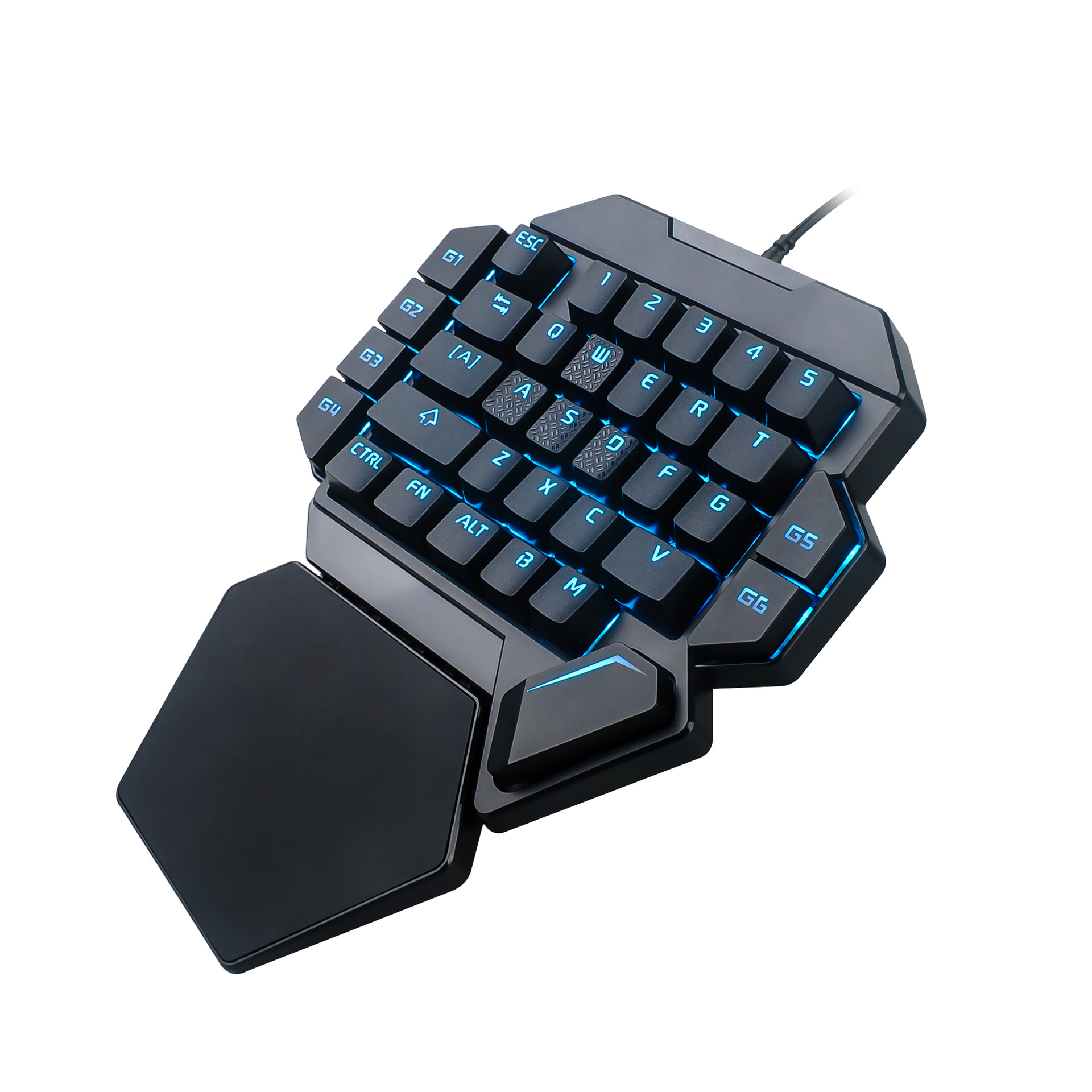 Applicable to PS4 Exclusive for Cross-Border Chicken-Eating One-Hand Keyboard King Glory Lol Jesus Survival Game Keyboard
