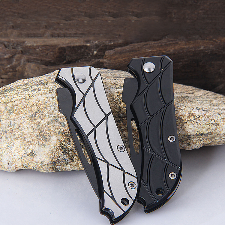 Mini Outdoor Survival Folding Knife Knife Stainless Steel Fruit Camping Survival Gift Knife Folding Knife Pocket Knife