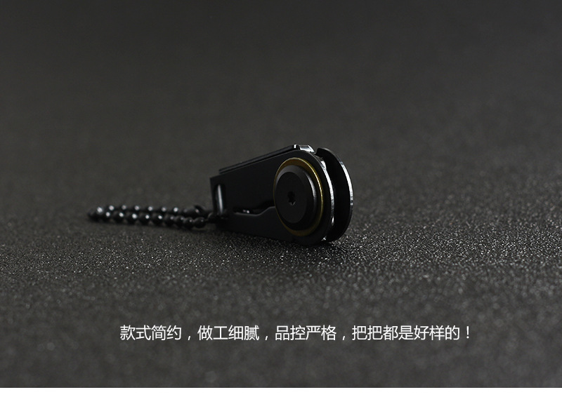Foreign Trade Supply Mini Zipper Knife Outdoor Carry Survival EDC Gadget Keychain Pendant Folding Knife