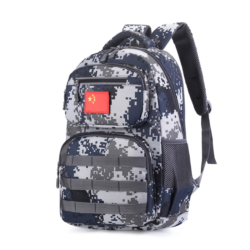 Jesus Survival Backpack Eating Chicken Level 3 Backpack Same Camouflage Student Schoolbag Large Capacity Tactical Backpack Computer Bag