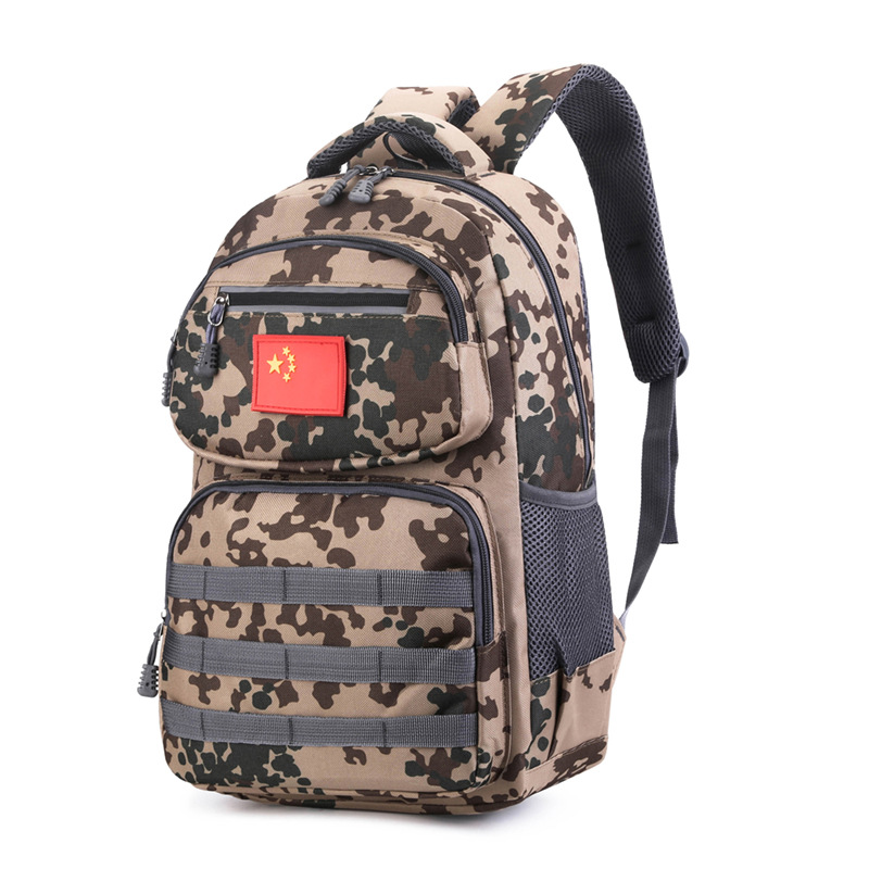 Jesus Survival Backpack Eating Chicken Level 3 Backpack Same Camouflage Student Schoolbag Large Capacity Tactical Backpack Computer Bag