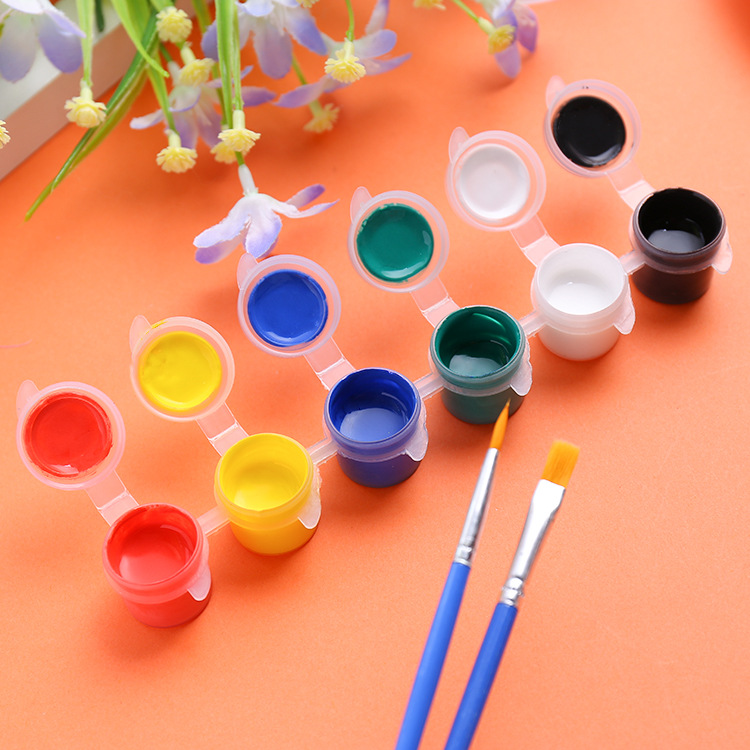 Factory Direct Sales 5 ML6 Color Acrylic Set Pigment Vinyl Pigment Graffiti Pigment Gypsum Painting Pigment