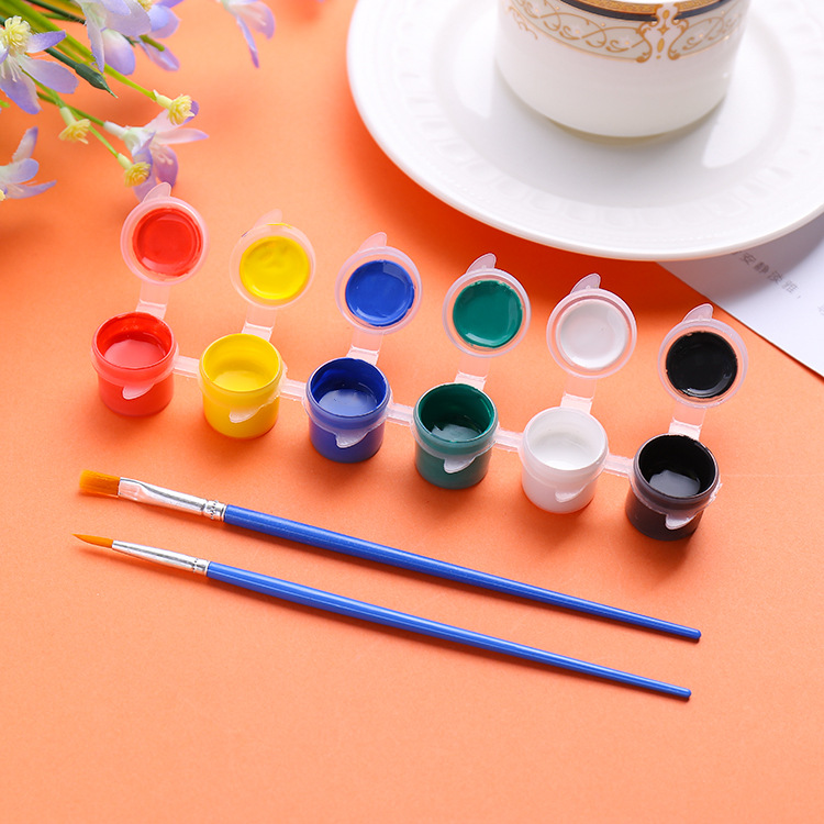 Factory Direct Sales 5 ML6 Color Acrylic Set Pigment Vinyl Pigment Graffiti Pigment Gypsum Painting Pigment