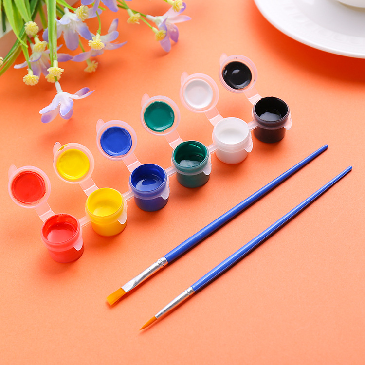 Factory Direct Sales 5 ML6 Color Acrylic Set Pigment Vinyl Pigment Graffiti Pigment Gypsum Painting Pigment
