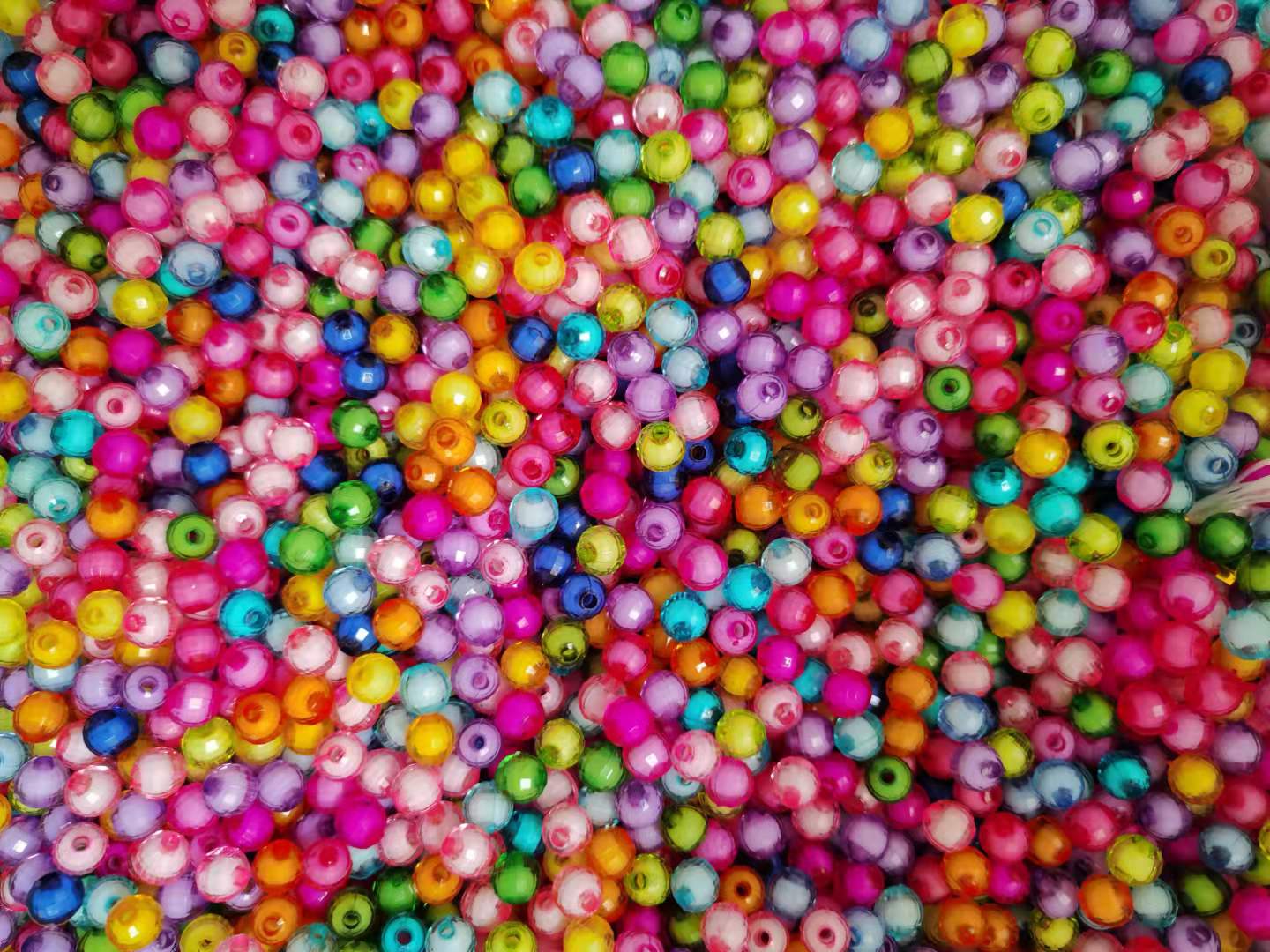 DIY Educational Toys Colorful Acrylic Beads Letters Children&#039;s Early Education Beaded Keychain Accessory Accessories Woven Necklace Bracelet